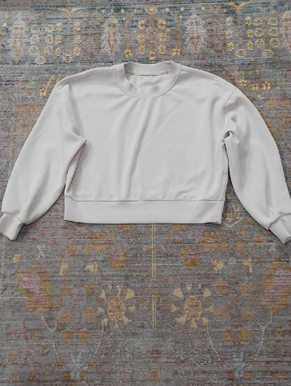Lululemon Softstreme Perfectly Oversized Cropped Crew